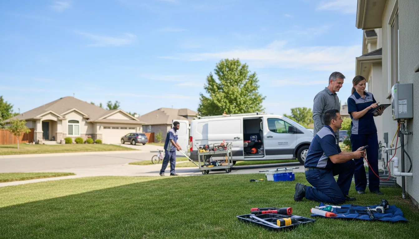 Tankless water heater service in Welch, TX